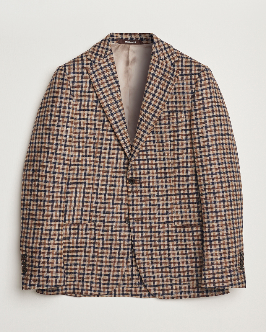 Herre | Dressjakker | Morris Heritage | Wool Tweed Blazer Navy