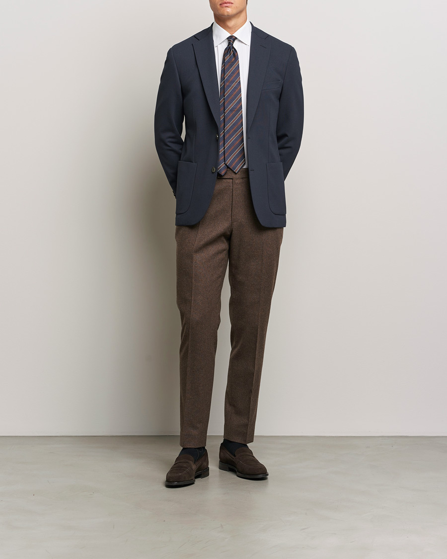 Herre | Dressjakker | Morris Heritage | Soft Jersey Blazer Navy