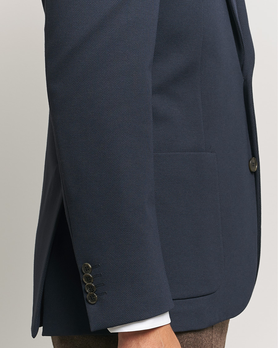 Herre | Dressjakker | Morris Heritage | Soft Jersey Blazer Navy