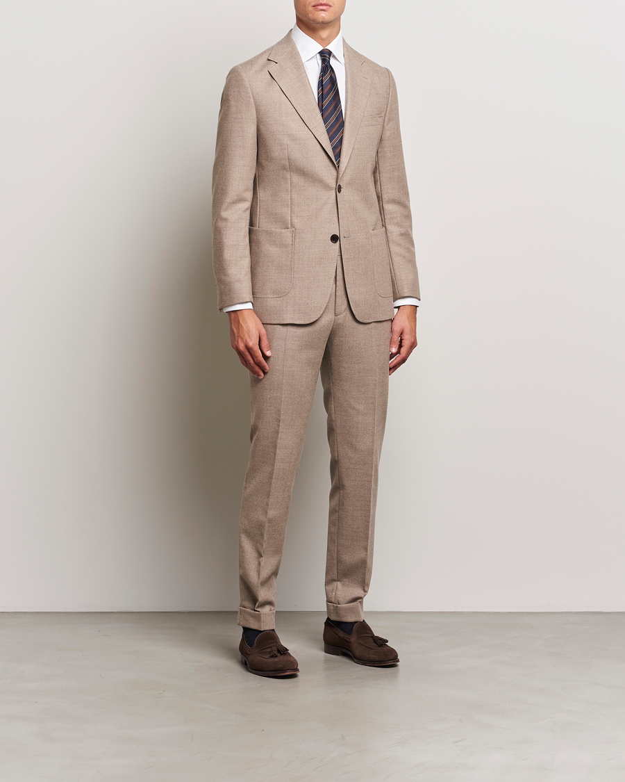 Herre | Dressjakker | Morris Heritage | Prestige Flannel Blazer Khaki