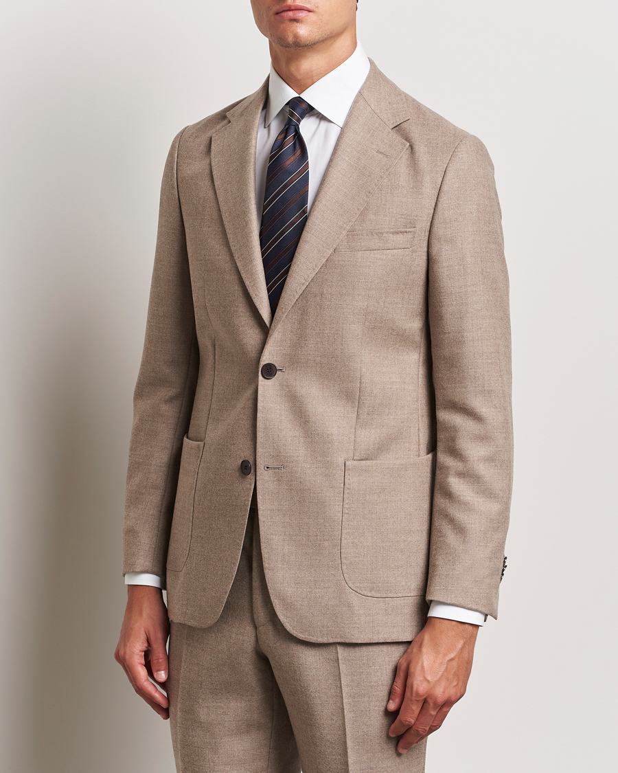 Herre | Dressjakker | Morris Heritage | Prestige Flannel Blazer Khaki