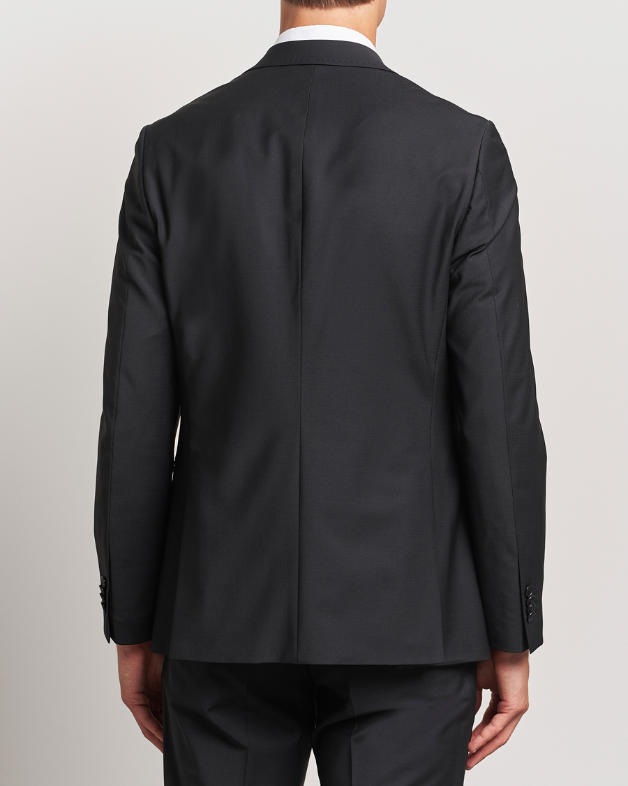 Herre | Dressjakker | Morris Heritage | Morris Wool Suit Blazer Black