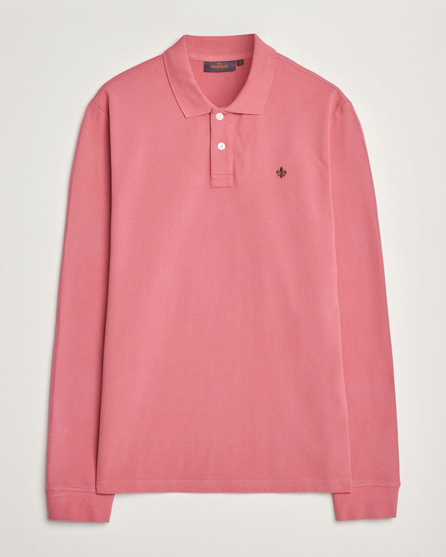 Herre | Gensere | Morris | Camden Long Sleeve Polo Pink