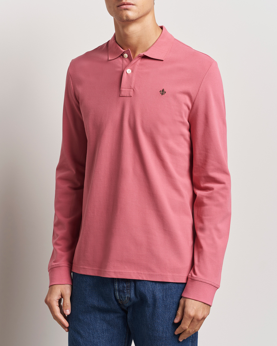 Herre | Gensere | Morris | Camden Long Sleeve Polo Pink