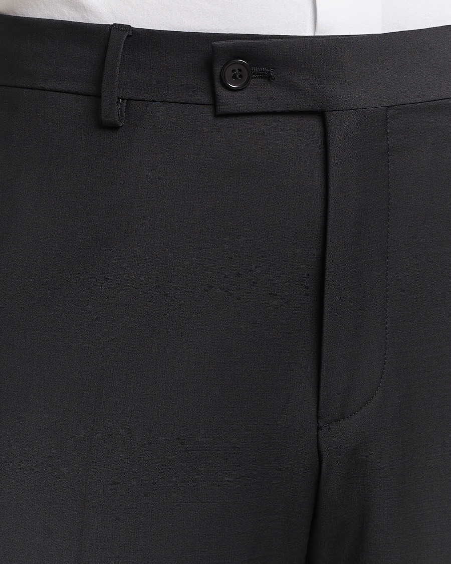 Herre | Bukser | Morris Heritage | Morris Wool Suit Trousers Black
