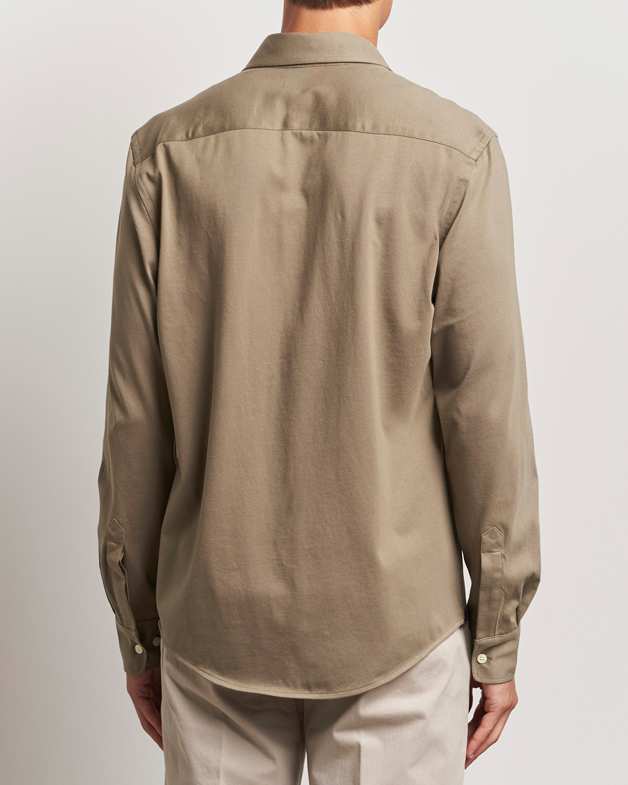 Herre | Skjorter | Morris | Dressed Jersey Shirt Olive