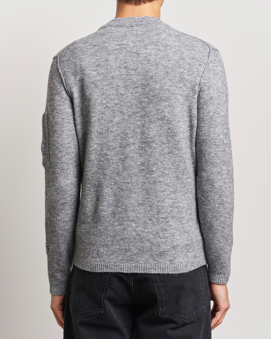 Herre | Gensere | C.P. Company | Alpaca/Wool Cardigan Grey Melange