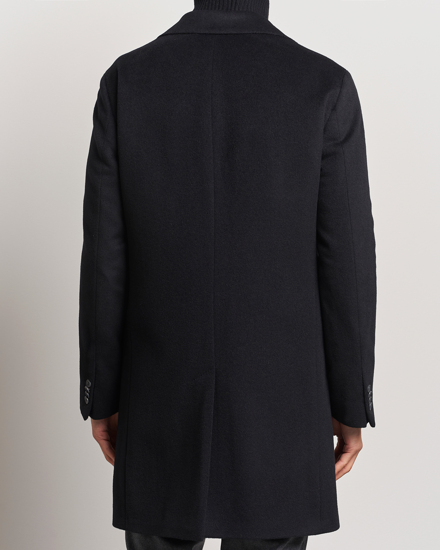 Herre | Jakker | Oscar Jacobson | Syar Wool/Cashmere Coat Black