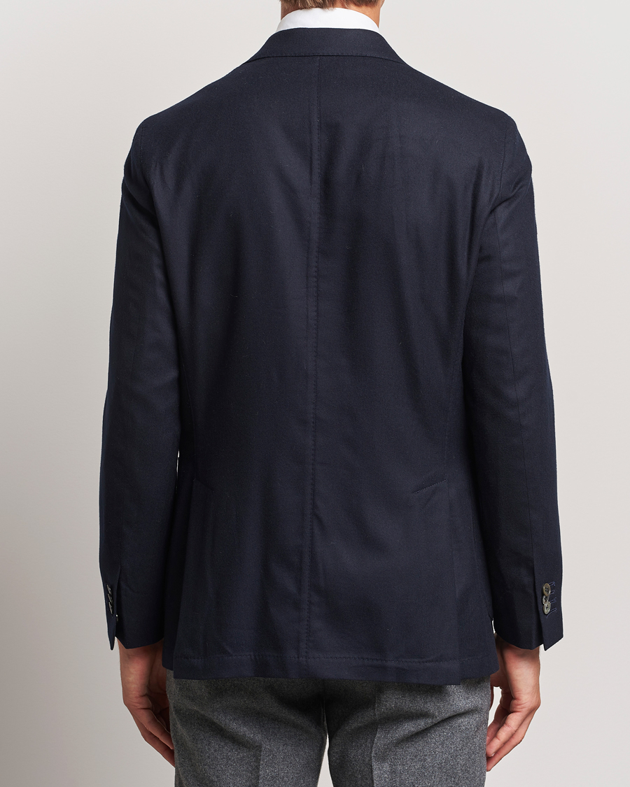 Herre | Dressjakker | Oscar Jacobson | Farris DB Super 150's Loro Piana Wool Blazer Navy