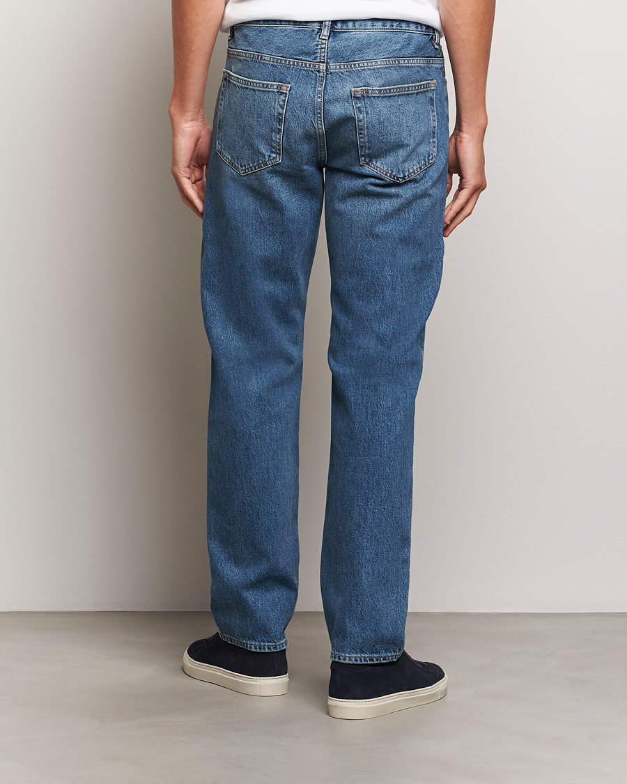 Herre | Jeans | FRAME | The Straight Jeans Blue Gold