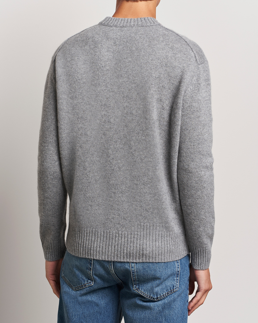 Herre | Gensere | FRAME | Cashmere Sweater Grey