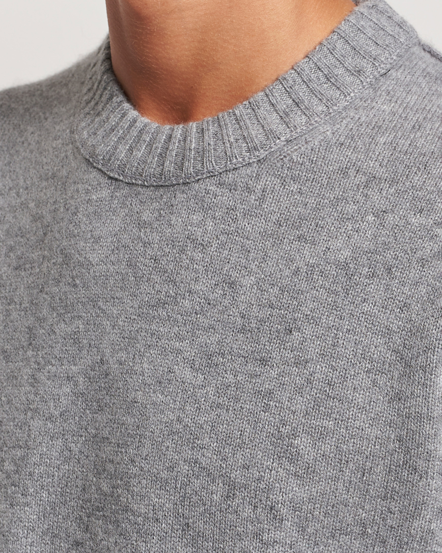 Herre | Gensere | FRAME | Cashmere Sweater Grey