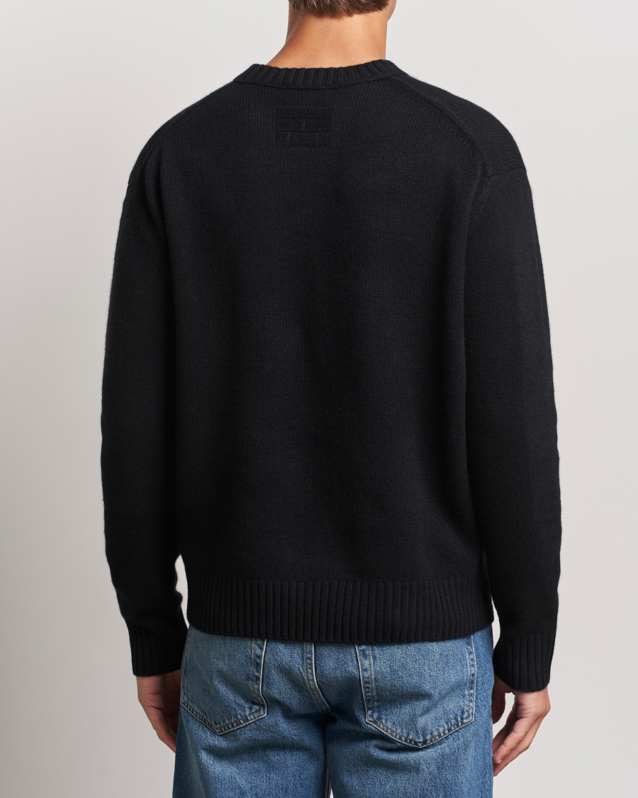 Herre | Gensere | FRAME | Cashmere Sweater Noir