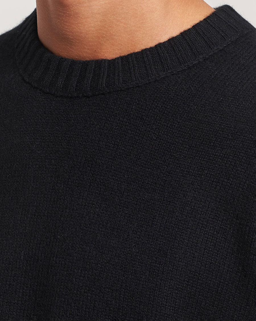 Herre | Gensere | FRAME | Cashmere Sweater Noir