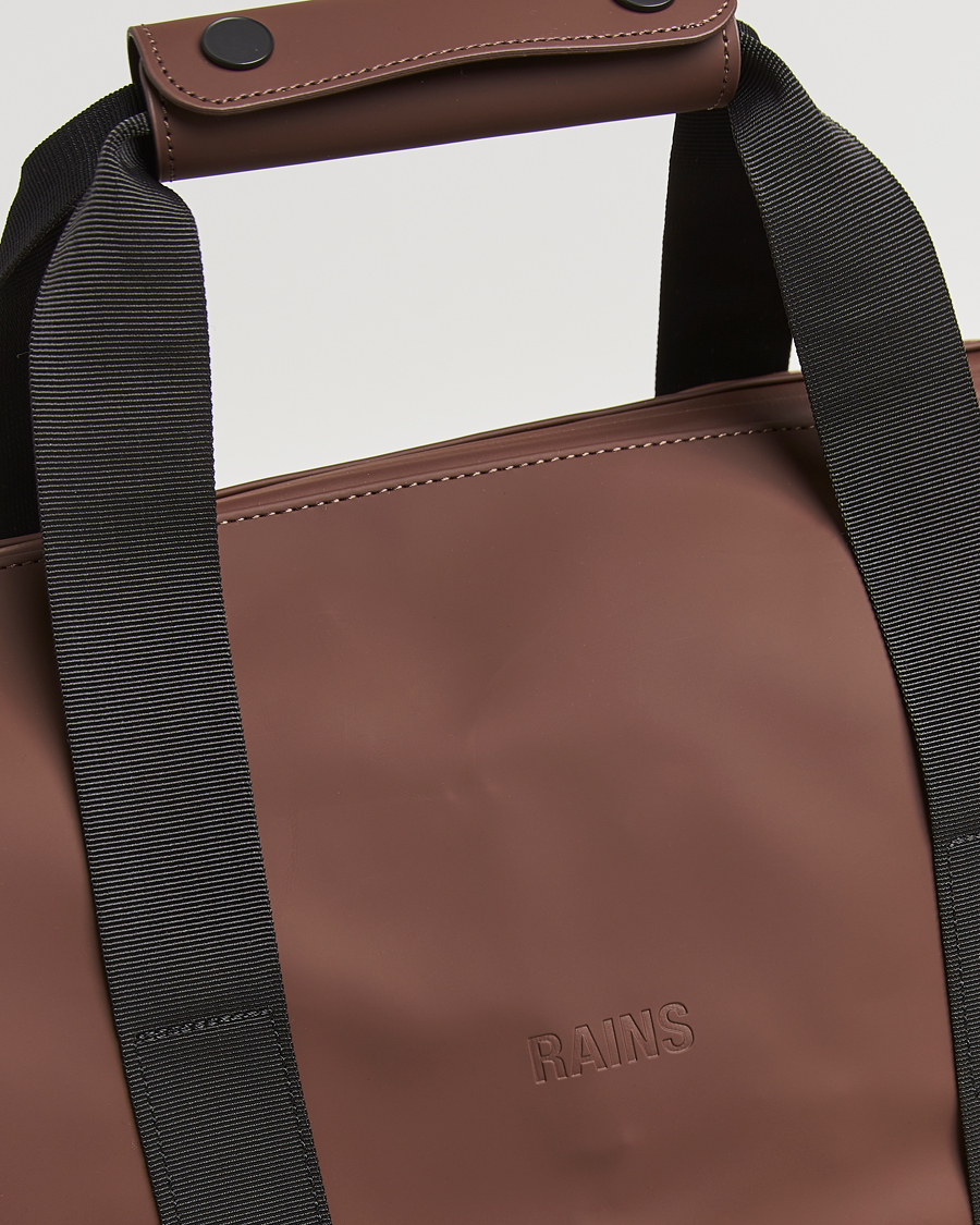 Herre | RAINS Hilo Weekendbag Frame Brown | RAINS | Hilo Weekendbag Frame Brown