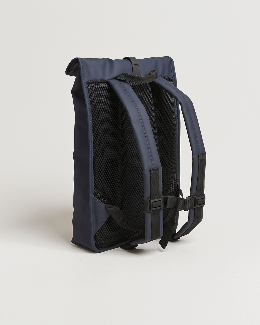 Herre | Vesker | RAINS | Rolltop Rucksack Navy
