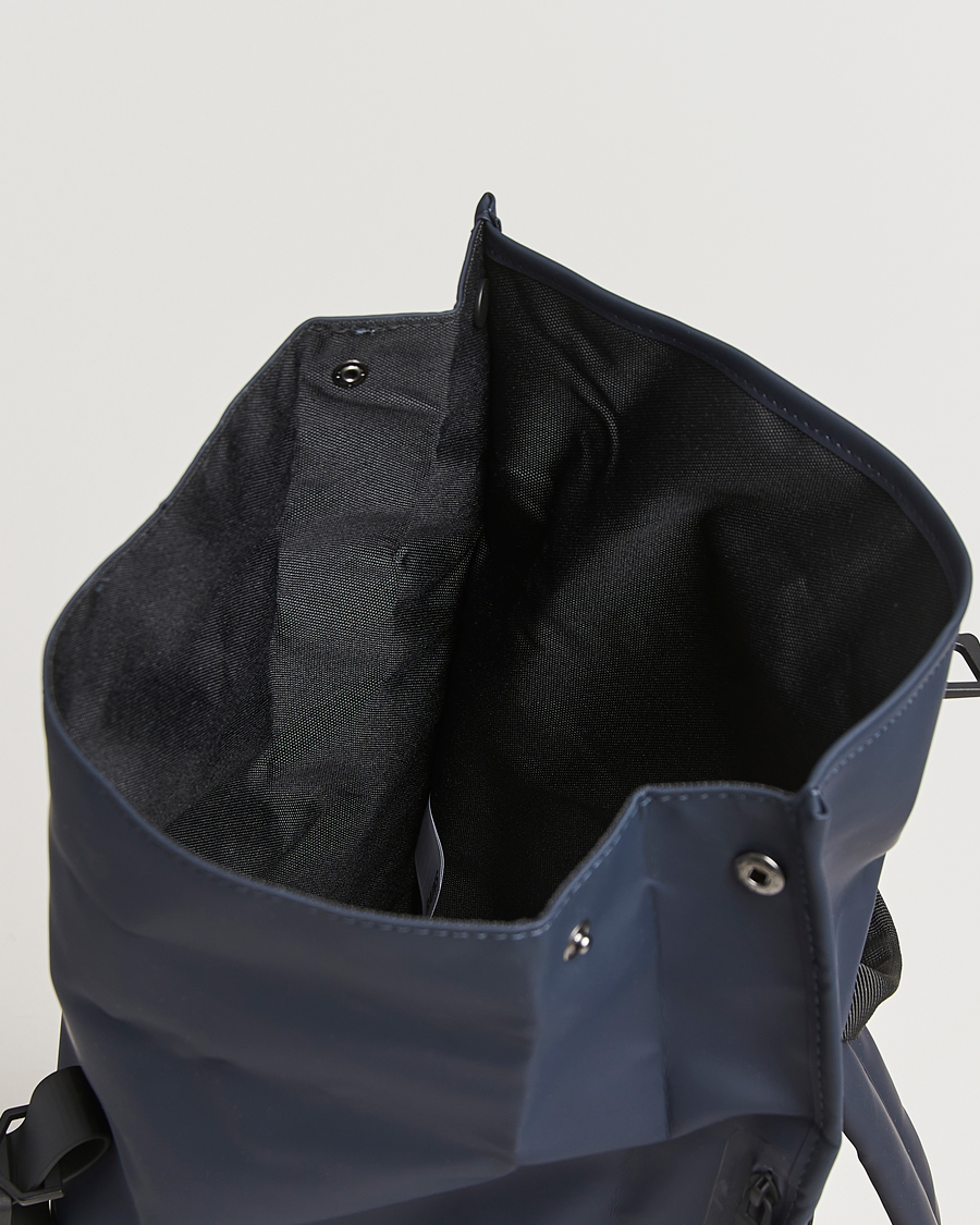 Herre | Vesker | RAINS | Rolltop Rucksack Navy