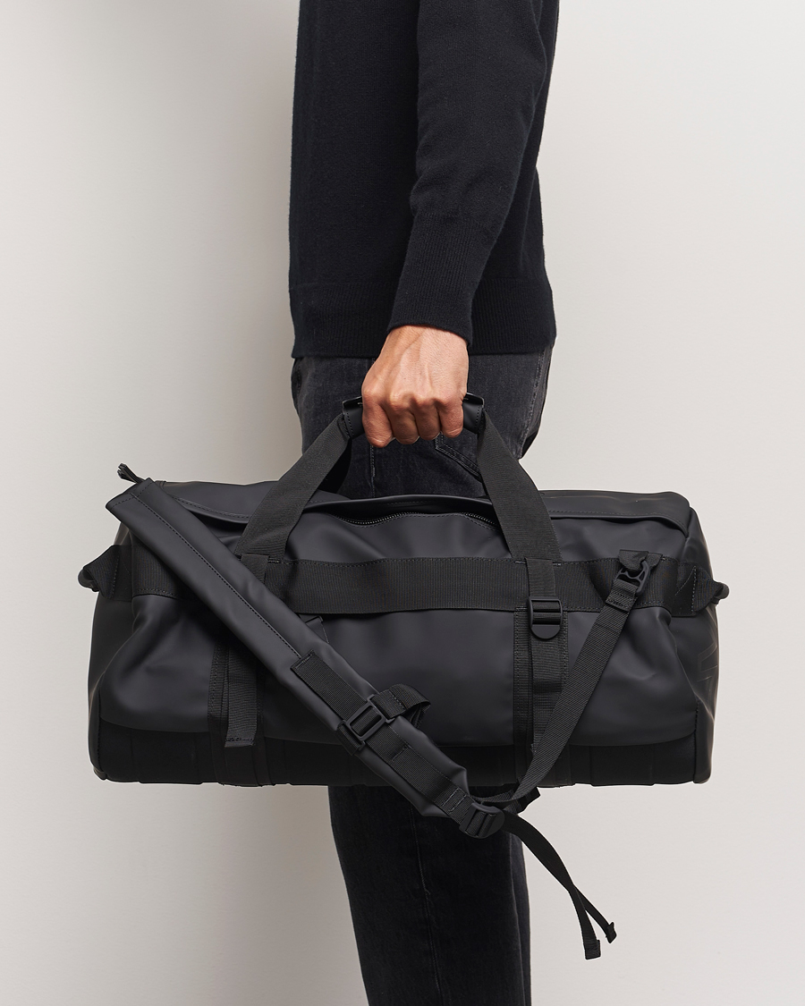 Herre | RAINS Texel Small Duffel Bag Black | RAINS | Texel Small Duffel Bag Black
