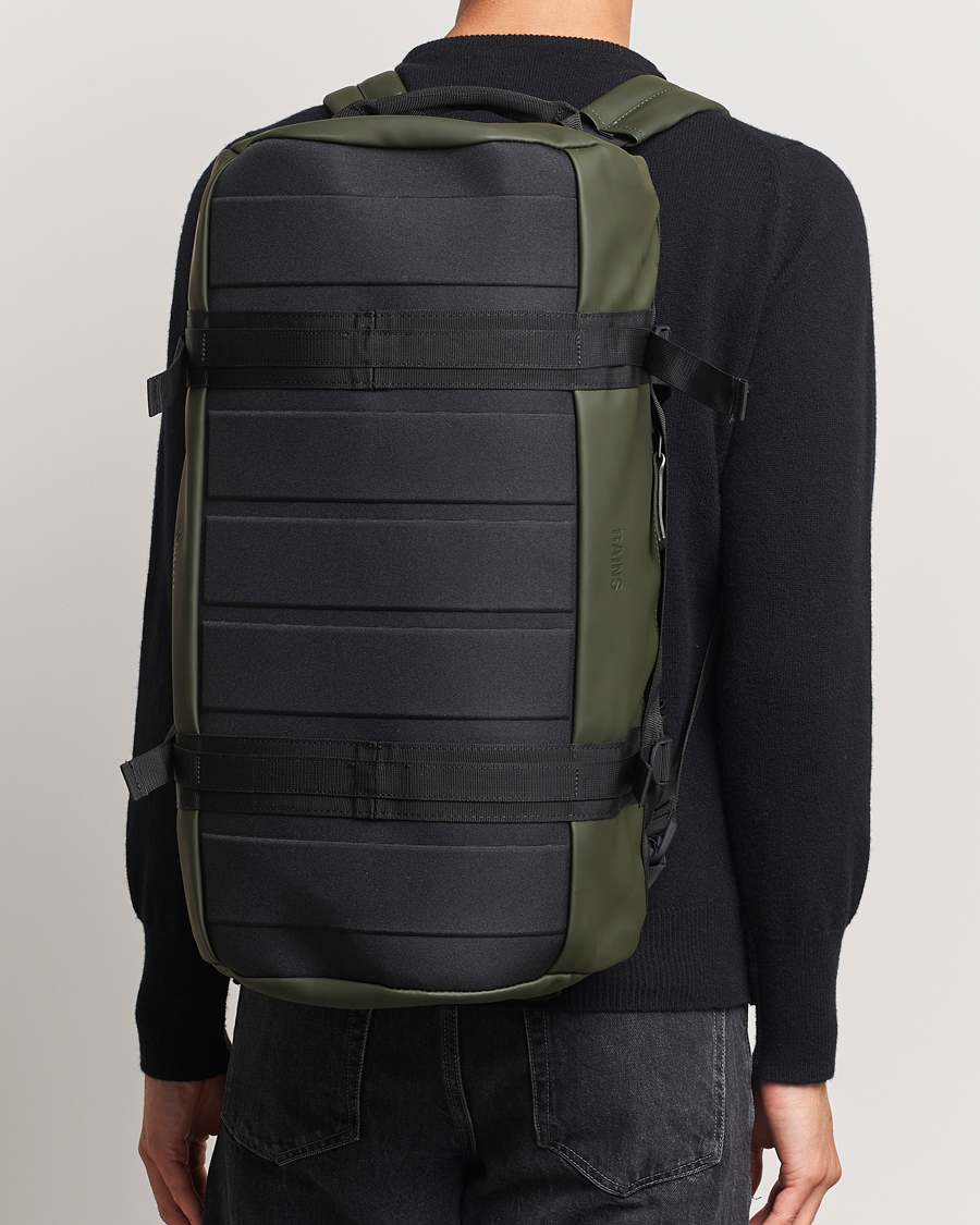 Herre | RAINS Texel Small Duffel Bag Green | RAINS | Texel Small Duffel Bag Green