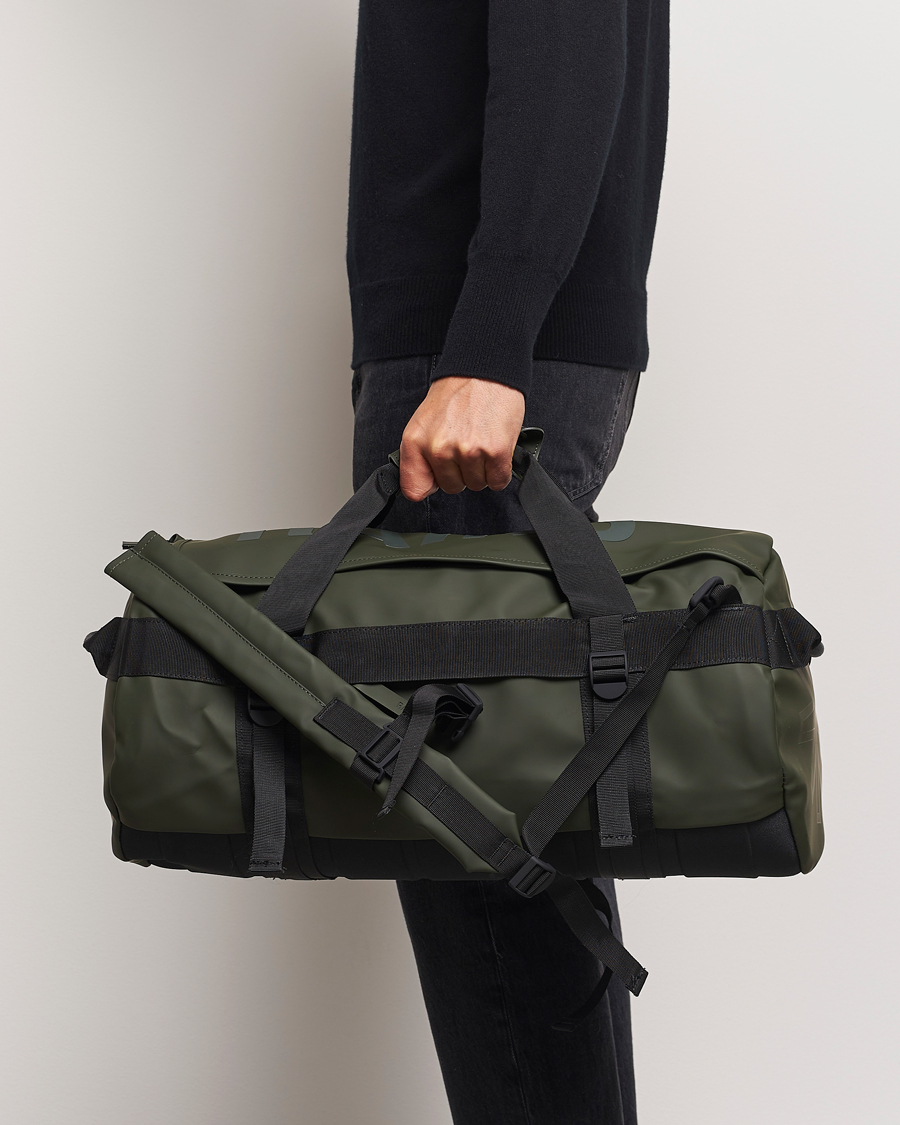 Herre | RAINS Texel Small Duffel Bag Green | RAINS | Texel Small Duffel Bag Green
