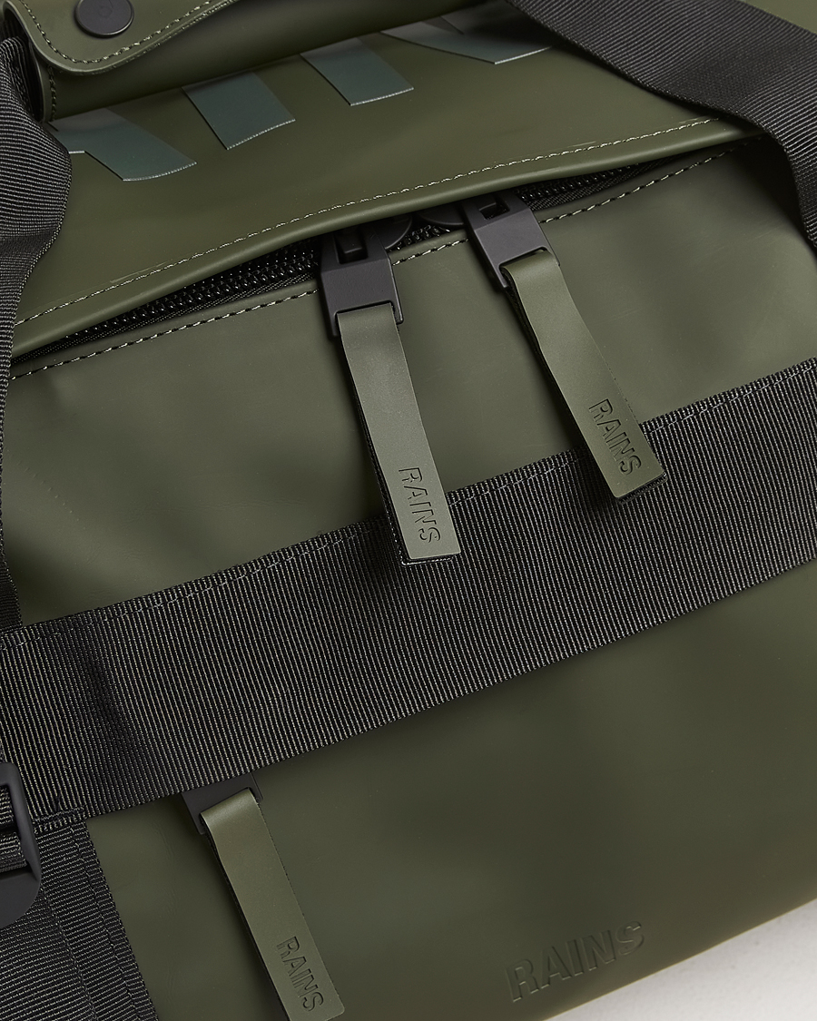 Herre | RAINS Texel Small Duffel Bag Green | RAINS | Texel Small Duffel Bag Green