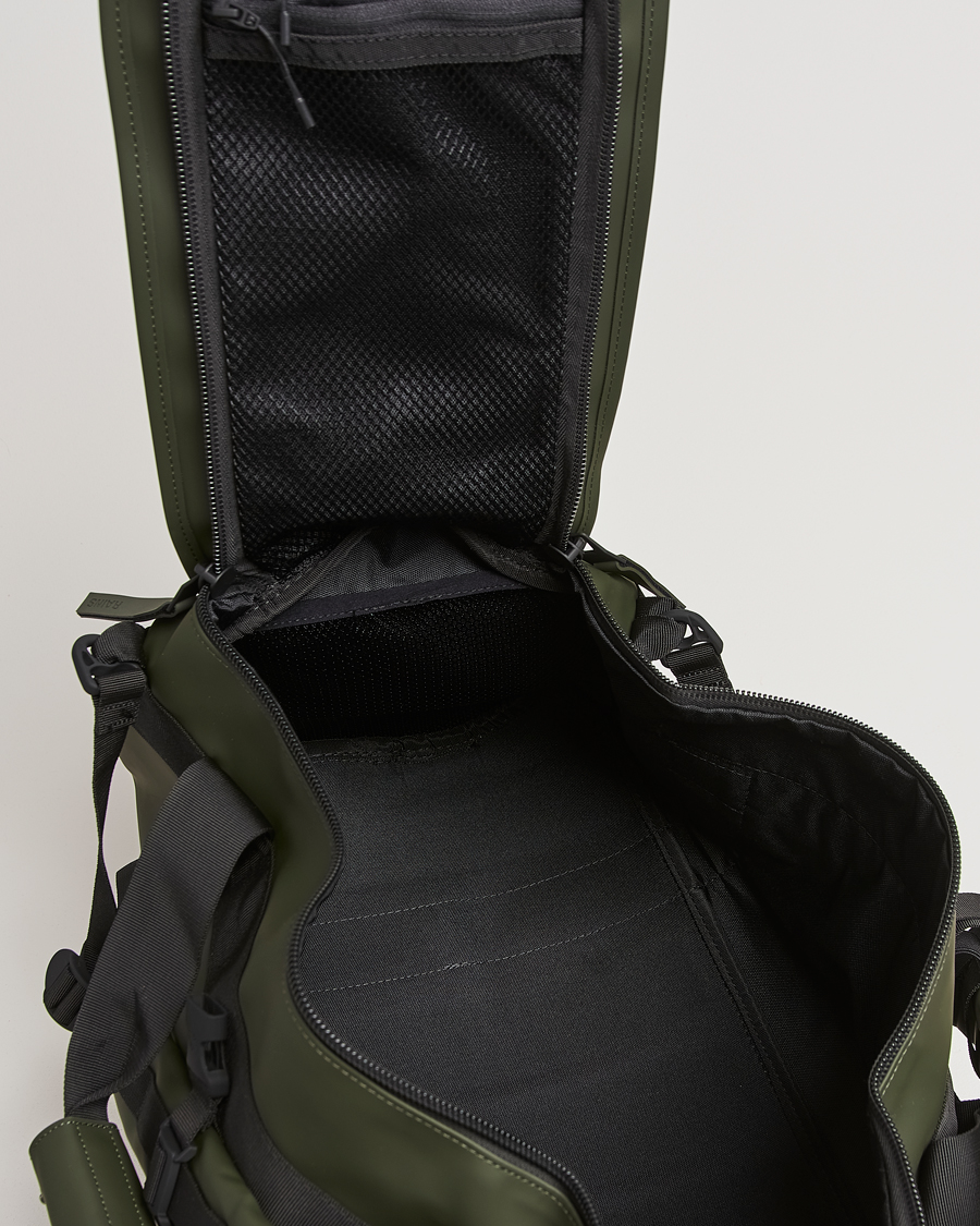Herre | RAINS Texel Small Duffel Bag Green | RAINS | Texel Small Duffel Bag Green