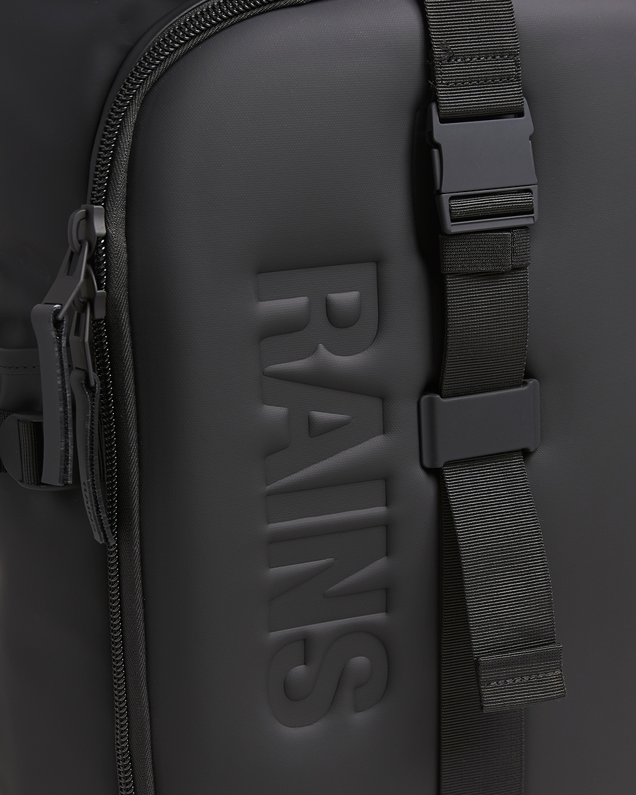 Herre | RAINS Texel Moulded Backpack Black | RAINS | Texel Moulded Backpack Black