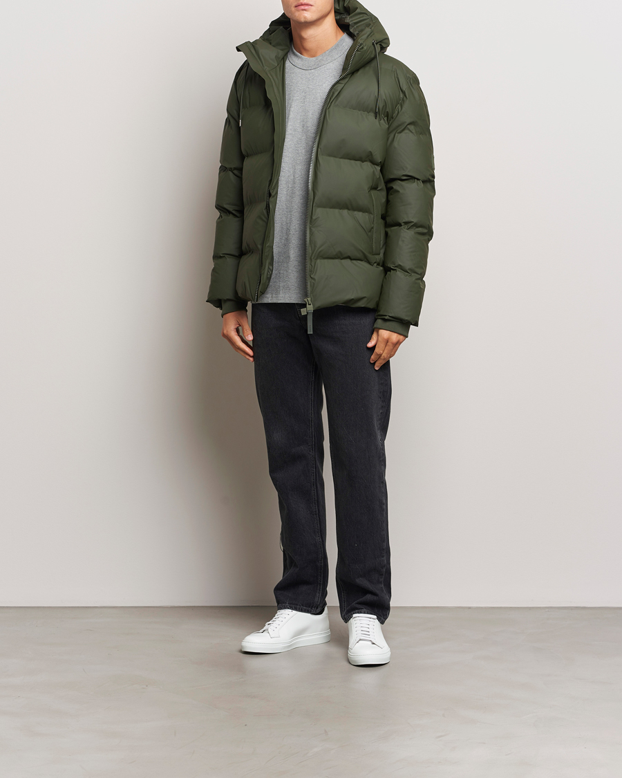 Herre | Jakker | RAINS | Alta Puffer Jacket Green