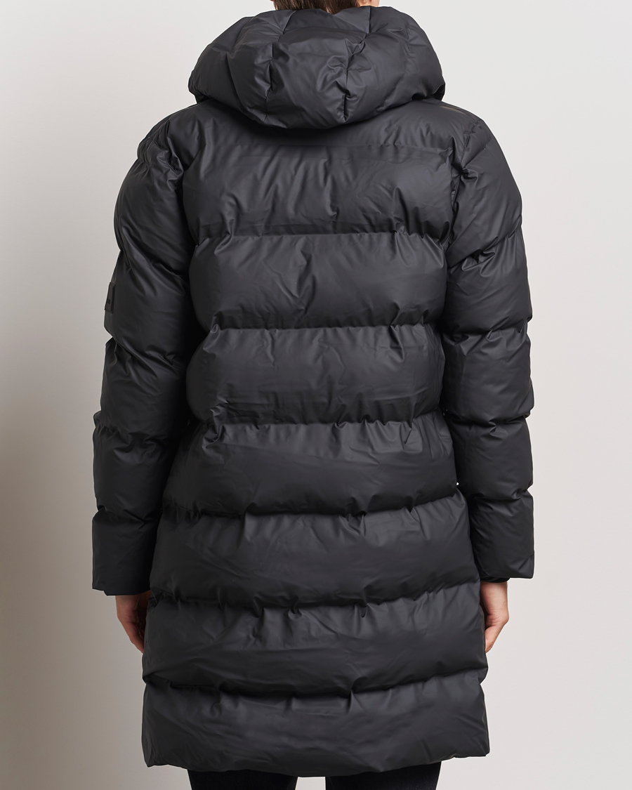 Herre | Jakker | RAINS | Alta Long Puffer Parka Black
