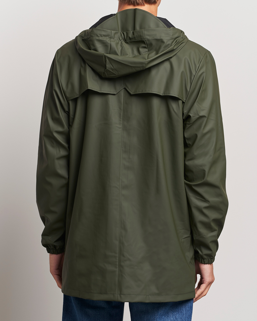 Herre | Jakker | RAINS | Cargo Long Jacket Green
