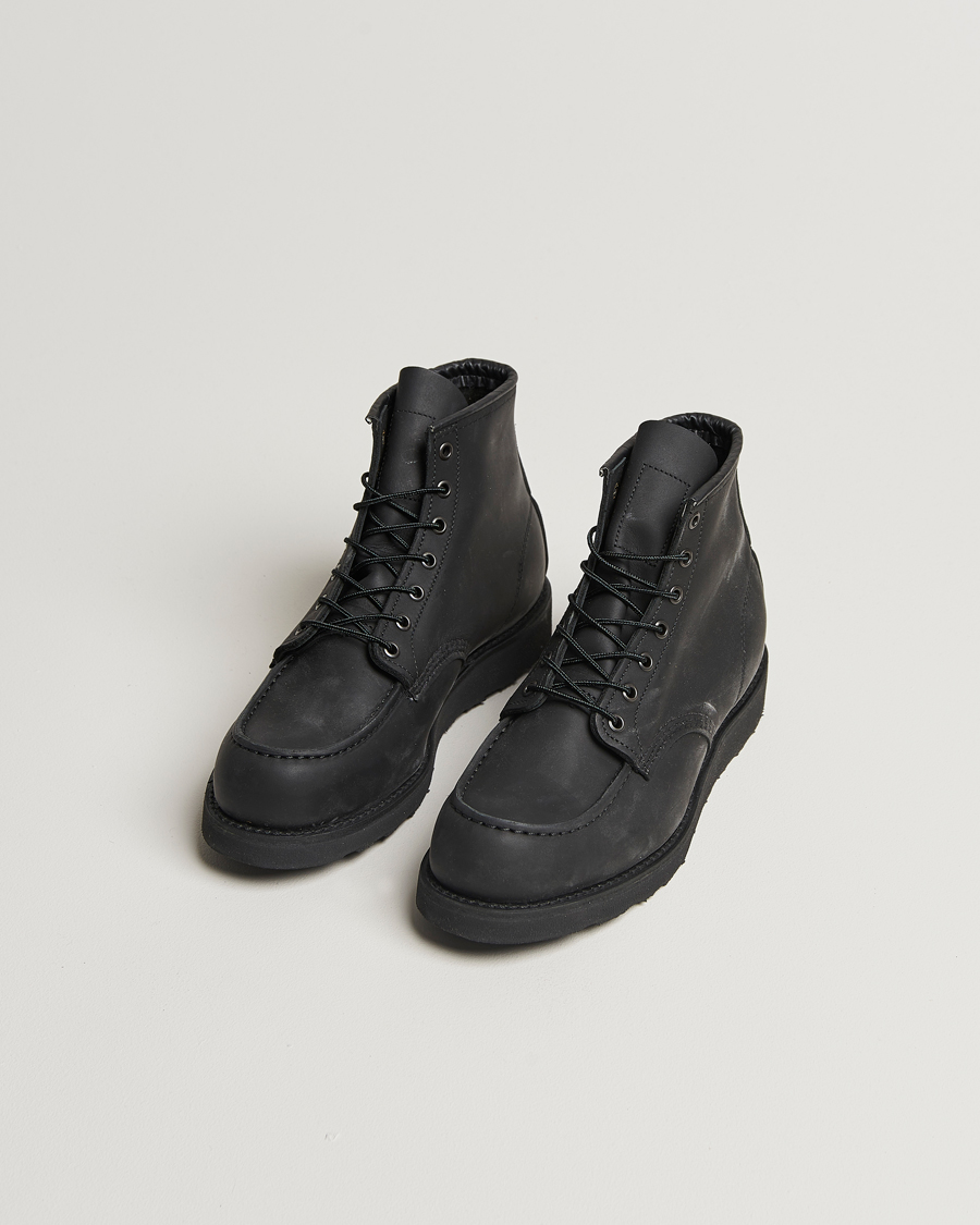Herre | Red Wing Shoes Moc Toe Boot Black Harness | Red Wing Shoes | Moc Toe Boot Black Harness
