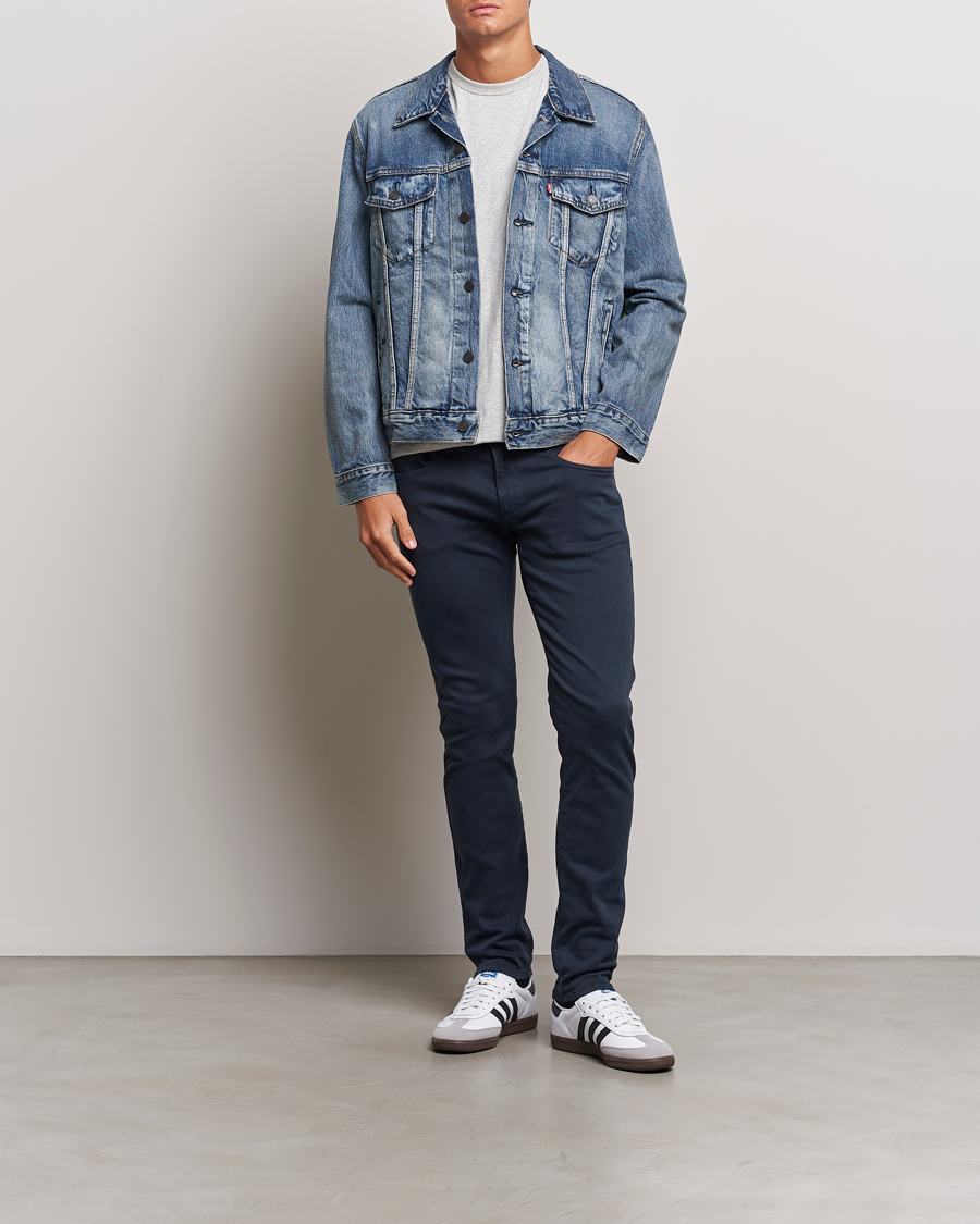 Herre | Bukser | Replay | Anbass Hyperflex X.Lite 5-Pocket Pants Navy