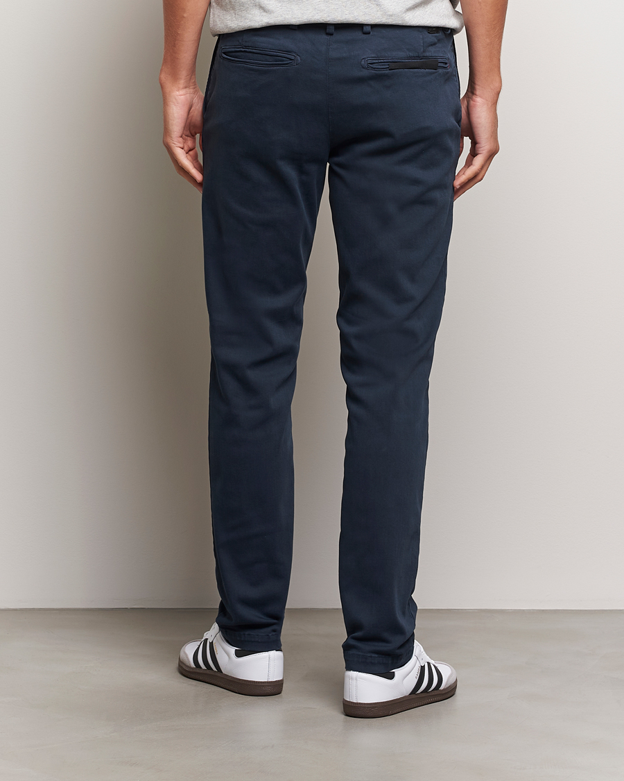Herre | Bukser | Replay | Benni Hyperflex X-Lite Chinos Navy