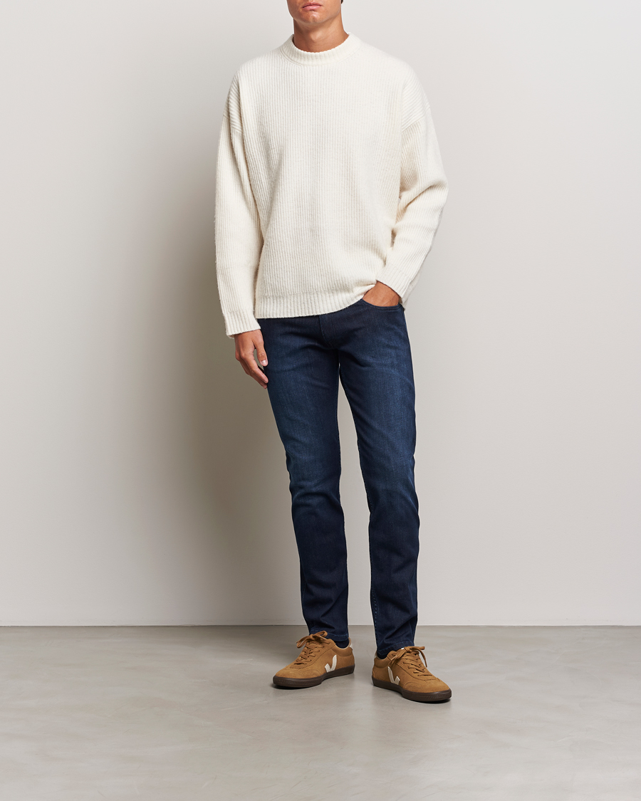 Herre | Jeans | Replay | Anbass Powerstretch Jeans Dark Indigo