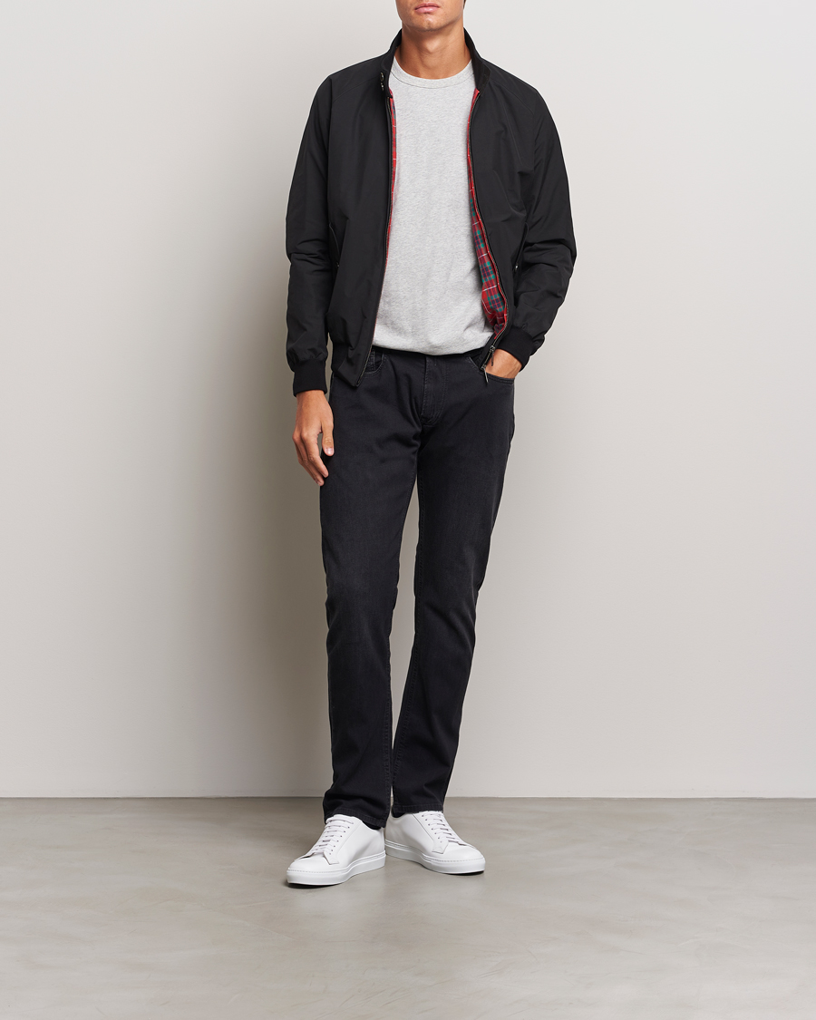 Herre | Jeans | Replay | Rocco Tapered Stretch Jeans Washed Black