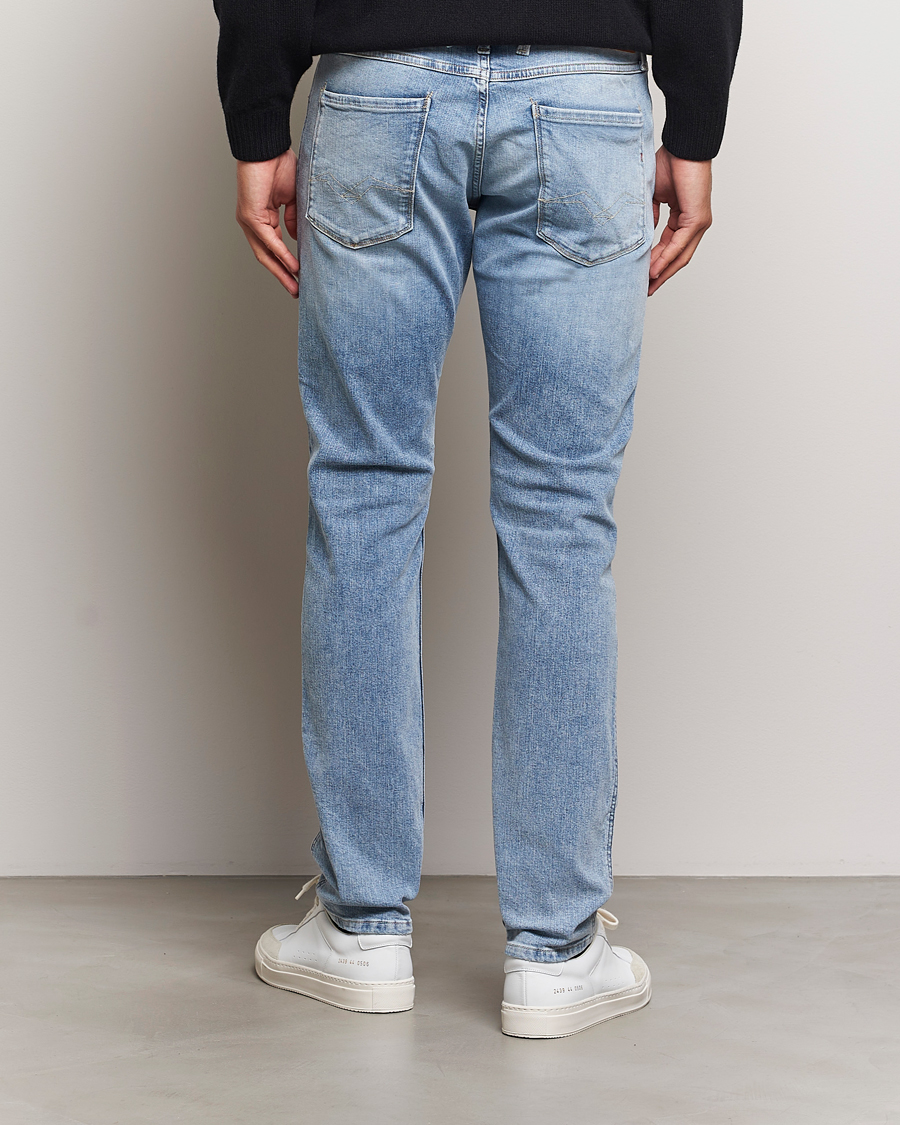 Herre | Jeans | Replay | Anbass Super Stretch Bio Jeans Light Blue