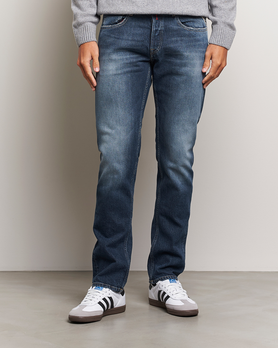 Herre | Jeans | Replay | Grover Original Jeans Medium Blue