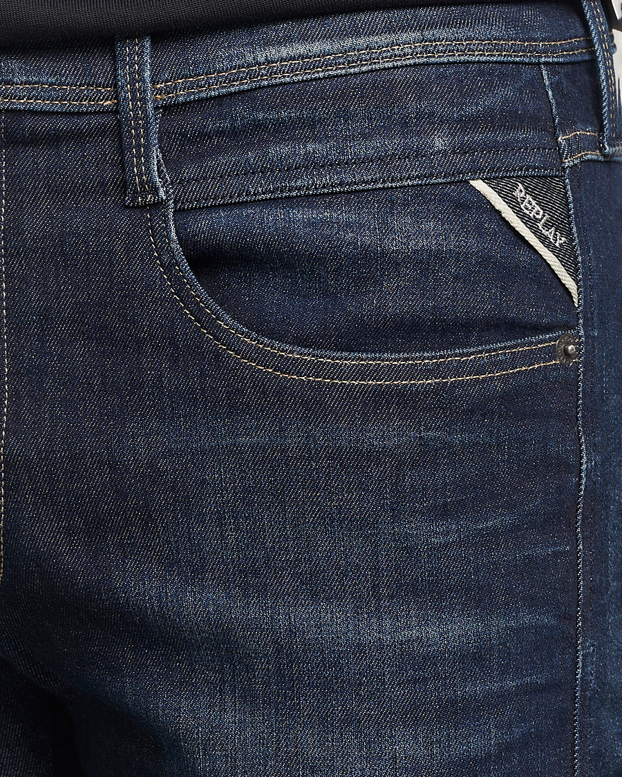 Herre | Jeans | Replay | Anbass Hyperflex Dust Jeans Dark Blue