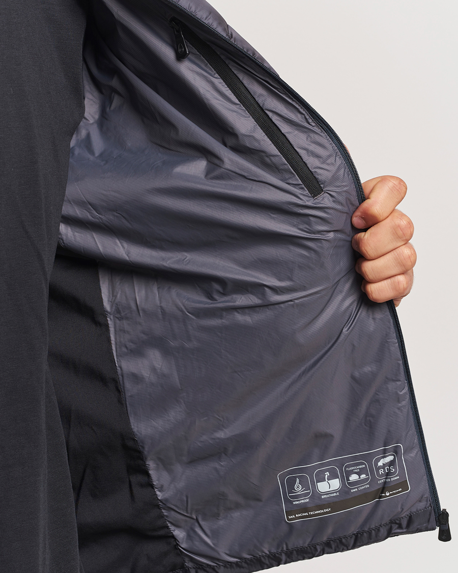 Herre | Jakker | Sail Racing | Spray Down Hooded Jacket Dark Steel Blue