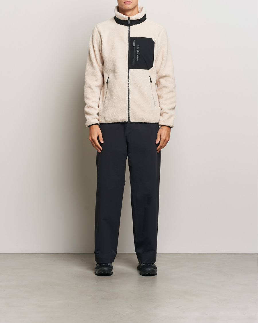 Herre | Gensere | Sail Racing | Bowman Pile Full Zip Ivory