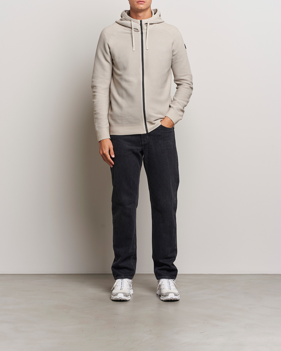 Herre | Gensere | Sail Racing | Element Seamless Full Zip Hoodie Sand