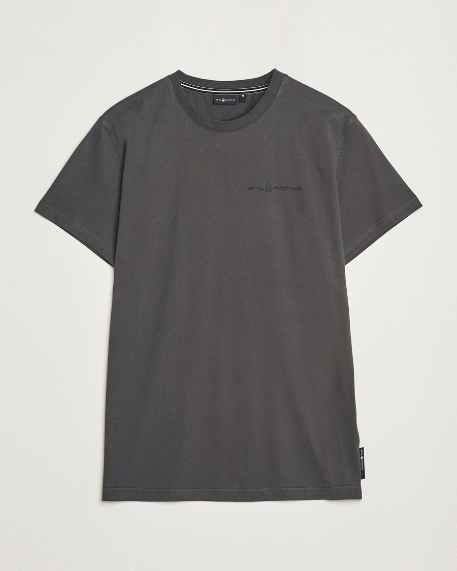 Herre | T-Shirts | Sail Racing | Bowman Crew Neck T-Shirt Asphalt
