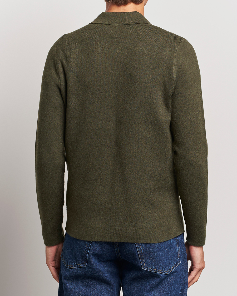 Herre | Gensere | Samsøe Samsøe | Guna Half Zip Forest Night