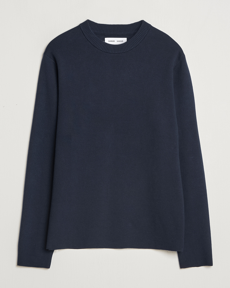 Herre | Gensere | Samsøe Samsøe | Niklas Sweater Salute Navy