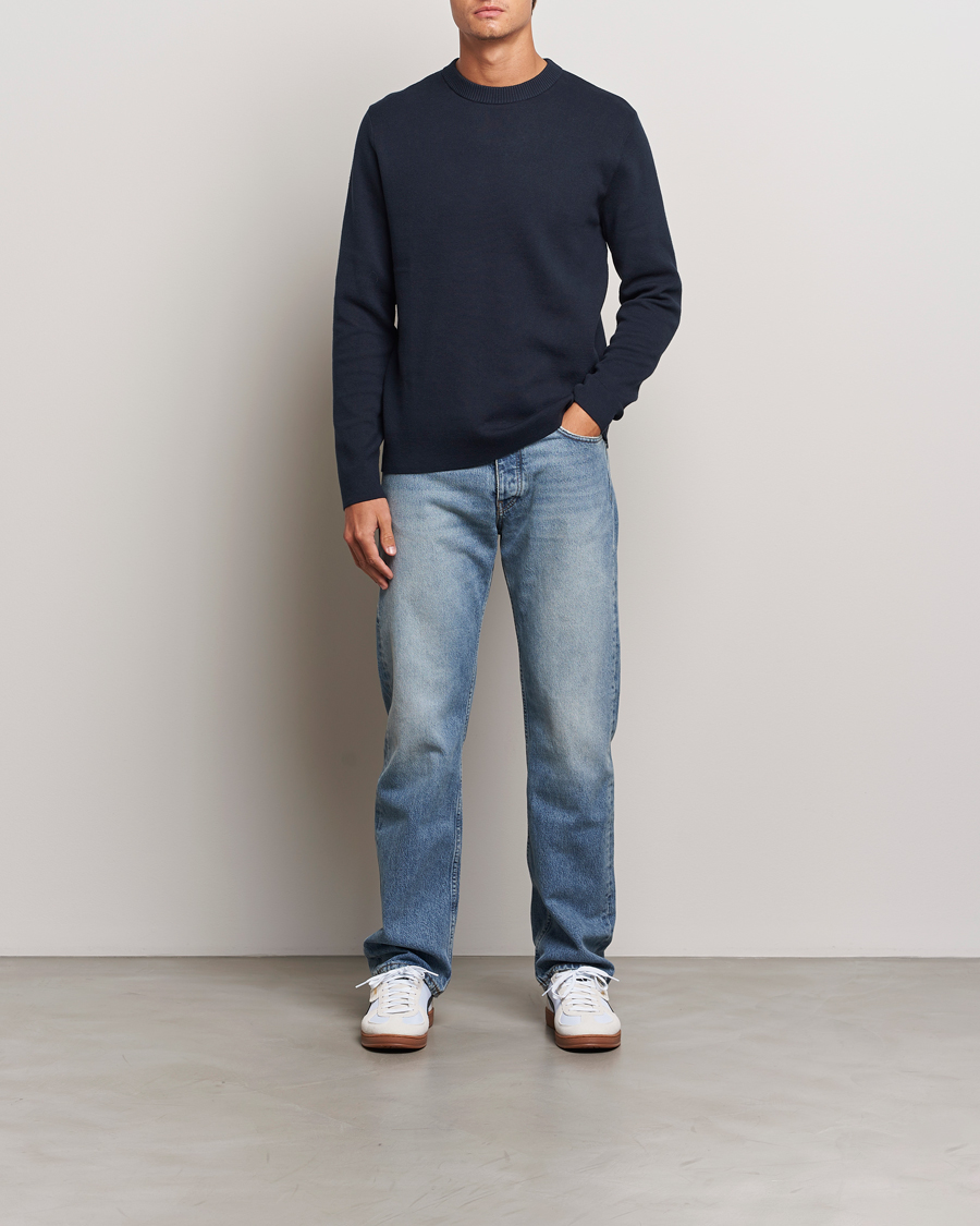 Herre | Gensere | Samsøe Samsøe | Niklas Sweater Salute Navy