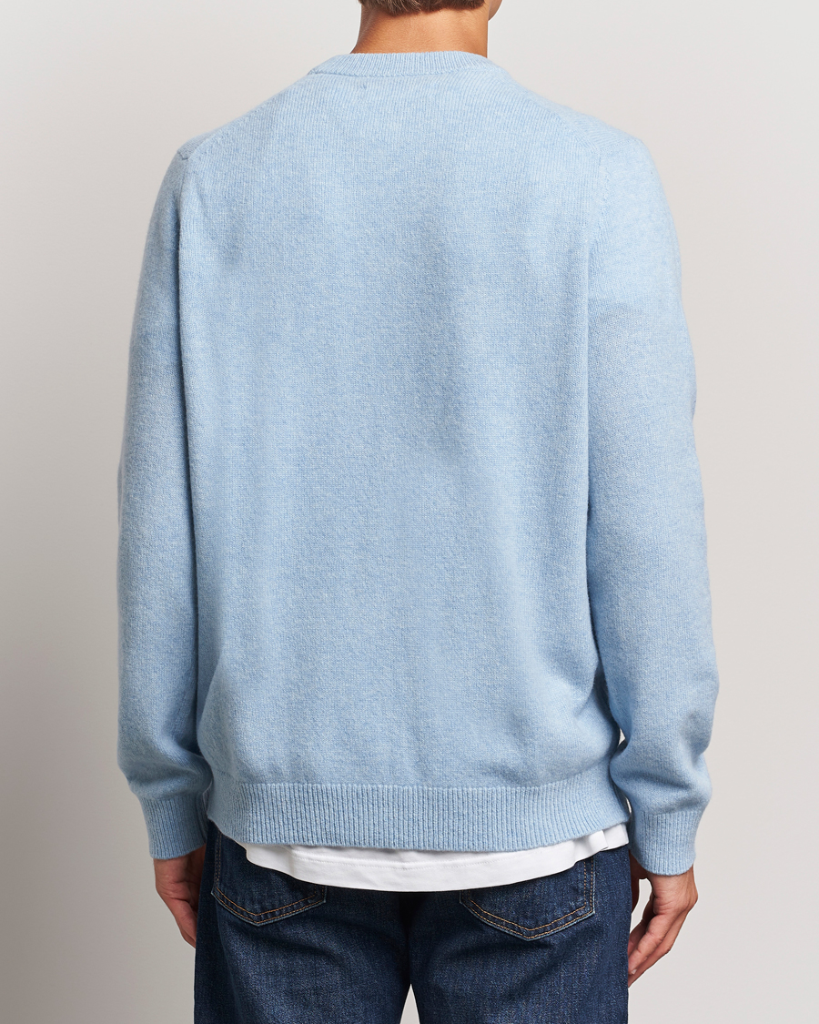 Herre | Gensere | Samsøe Samsøe | Isak Knitted Crew Neck Subdued Blue