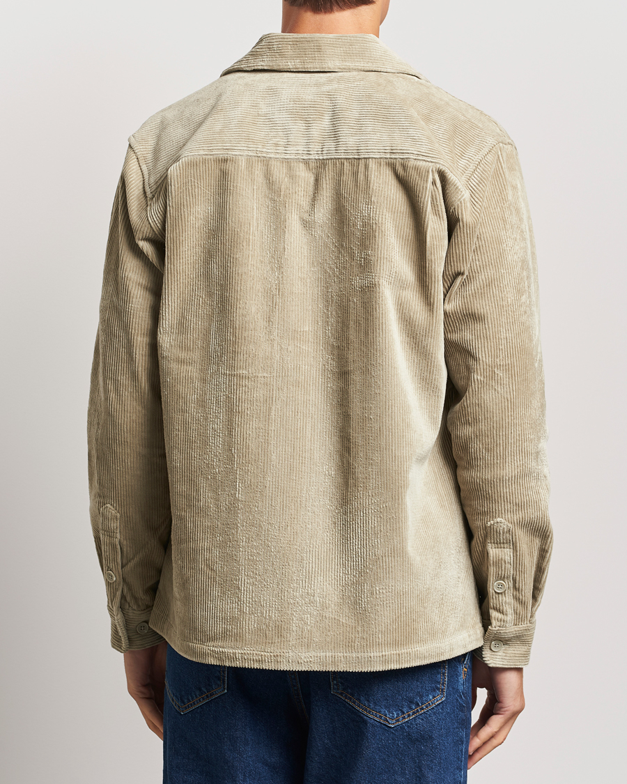 Herre | Skjorter | Samsøe Samsøe | Damon Corduroy Overshirt Abbey Stone