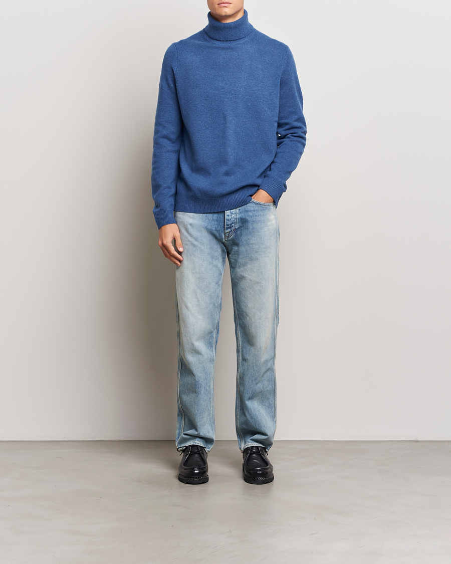 Herre | Gensere | Samsøe Samsøe | Isak Knitted Turtleneck True Navy