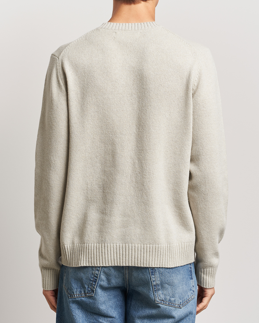 Herre | Gensere | Samsøe Samsøe | Sylli Wool Crew Neck Abbey Stone