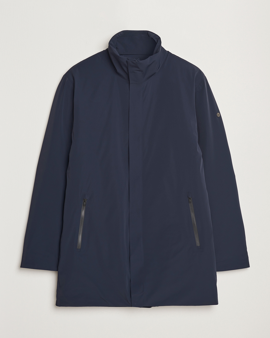 Herre | Jakker | Scandinavian Edition | Town II Waterproof Lightweight Coat Midnight Blue